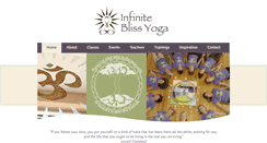 Desktop Screenshot of infiniteblissyoga.org